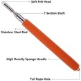 thumbnail image 2 of Telescopic Pointer Stick with Hand Lanyard, Teacher Pointer for Classroom, Presentation Pointers for teachers, Hand Pointer Extendable Pointer Stick Retractable Pointer Pen Whiteboard Pointer(Orange), 2 of 5
