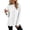 JIN*White*crew neck sweatshirts women scalloped, variant on Eryao Oversized Pullover Sweatshirts for Women Fall Winter Lightweight Scalloped Sweatshirt Baggy V Neck Long Sleeve Solid Color Tops Pink,XXL