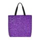 thumbnail image 1 of Fotbe Glitter Purple Bolsa Tote con Estampado para Mujer, Bolsos con Cremallera, Bolsa de Hombro Casual de Gran Capacidad con Bolsillos Internos, 1 of 7
