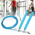 thumbnail image 5 of Adult Aluminium Alloy Rope Jumprope Steel Wire Bearing Fitness Sport Equipmentblue, 5 of 8