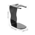 thumbnail image 4 of ColoMX Soporte para maquinilla de afeitar de seguridad, soporte para brochas y brochas de afeitar, soporte de exhibición, accesorio de afeitado, 4 of 8