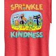 thumbnail image 3 of Pete The Cat - Sprinkle Kindness  - Women's Short Sleeve Graphic T-Shirt, 3 of 6