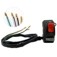 thumbnail image 5 of 7/8" Motorcycle Handlebar Fog Headlight Horn Start Kill Switch ON OFF Button 12V, 5 of 7