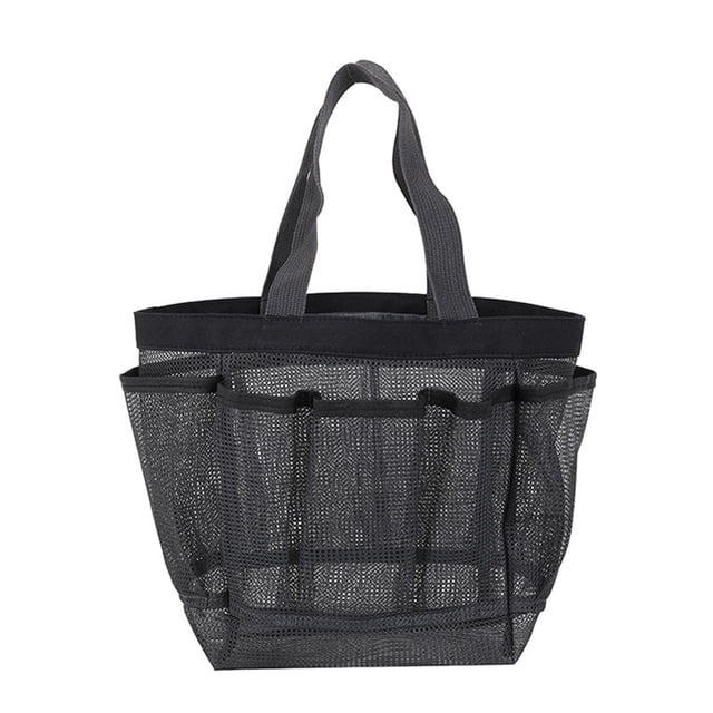 Paquete de ducha Bolsa de ducha de malla Bolsa de aseo colgante College Dorm Essentials Bolsa Bolsa Tomshoo Paquete de ducha