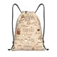 thumbnail image 1 of Fotbe Coffee Time Bolsa Mochila con Cordón Estampada, Bolsa de Gimnasio Deportiva, Bolsa Cinch, Bolsa con Cordón para Hombres y Mujeres-Medium, 1 of 6