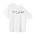 thumbnail image 3 of Camiseta para mujer con cuello redondo, ropa deportiva para mujer, camisetas de verano para viajes y vacaciones L, 3 of 8
