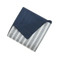 thumbnail image 4 of HOMETRENDS 3-Piece Blue Stripe Duvet Cover Set, Double/Queen, 4 of 5