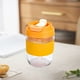 thumbnail image 5 of Taza doble de vidrio con tapa con pajita | Vaso portátil térmico de 400 ml | Hermético 360° | Resistente al calor | Soporte para teléfono | Colores macaron | 1 unidad, 5 of 6