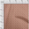 thumbnail image 2 of oneOone Rayon Dark Rose Brown Fabric Toile Sewing Craft Projects Fabric Prints By Yard 56 Inch Wide, 2 of 4