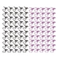 thumbnail image 3 of Binder Clips, Multipurpose Black Purple Hollow Binder Clips Strong Metal  For Document Classification, 3 of 8