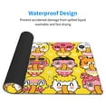 thumbnail image 4 of ZICANCN Gaming Mouse Pad, Cartoon Noodle Food Doodle Large Mouse Mat Desk Pad, Keyboard Mouse Mat, 15.8x29.5 inch, 4 of 9