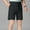 Black, variant on Sales Today YLSDY Men's Golf Shorts 7" 9" Work Dress Shorts Casual Flat Front Stylish Shorts Lightweight Quick Dry Water Resistant Office Shorts Black XXXXXL