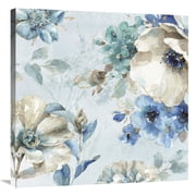 Global Gallerys Indigold X By Lisa Audit Stretched Canvas Wall Art