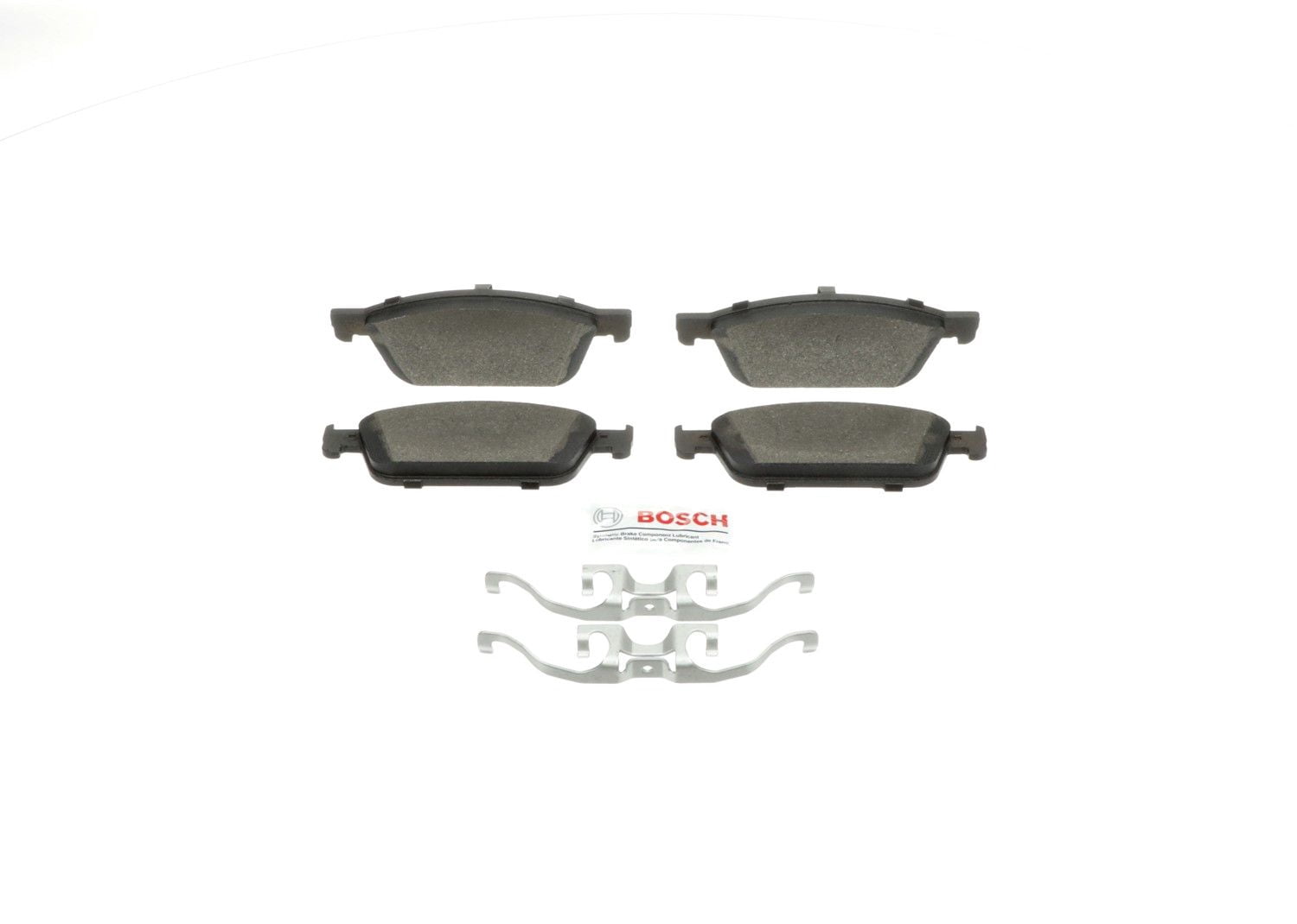BOSCH BP1668 QuietCast Premium Semi-Metallic Disc Brake Pad Set - Compatible With Select Ford Focus; FRONT