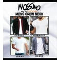 thumbnail image 4 of Mossimo 3-Pack Men's T-Shirts, Soft Micro Modal Basic Casual Tees, Plain Undershirts for Men, Navy/Grey/Red, L, 4 of 6