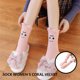thumbnail image 5 of Sonducket 1 par de calcetines de mujer, calcetines de invierno frío, transpirables, de poliéster, cálidos, para dormir, accesorio cómodo para Accesorios de disfraces Rosa Sonducket AP016490-04, 5 of 6