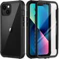 thumbnail image 1 of seacosmo iPhone 13 Case, [Built-in Screen Protector] Full Body Clear Phone Case ged Shockproof Protective, 1 of 5