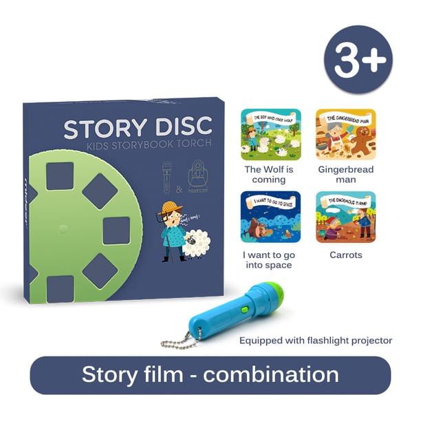 Película De Proyector De Cuentos Para Niños, Mochila Para Exteriores, Luz Nocturna De Estilo Clásico, Película De Lámpara De Noche Pequeña Para Bebé Speravity FN003237-03