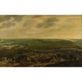 thumbnail image 2 of Pauwels van Hillegaert 14x11 Black Ornate Wood Framed Double Matted Museum Art Print Titled: The Defeated Spanish Garrison Leaving ‘S-Hertogenbosch, 17 September 1629 (C. 1630 - C. 1635, 2 of 5