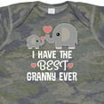 thumbnail image 4 of Inktastic Best Granny Ever Grandchild Boys or Girls Baby Bodysuit, 4 of 5