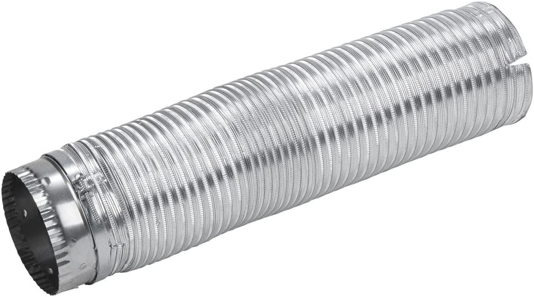 Whirlpool Genuine OEM 4396009RP Dryer Universal Connect Flexible 4" Exhaust Duct