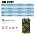 thumbnail image 6 of Haiem Men's Mardi Gras Surface Print Tank Tops Summer Sleeveless Cut Off Workout T-Shirts Fitness Vest Athletic Undershirts-XX-Large, 6 of 8