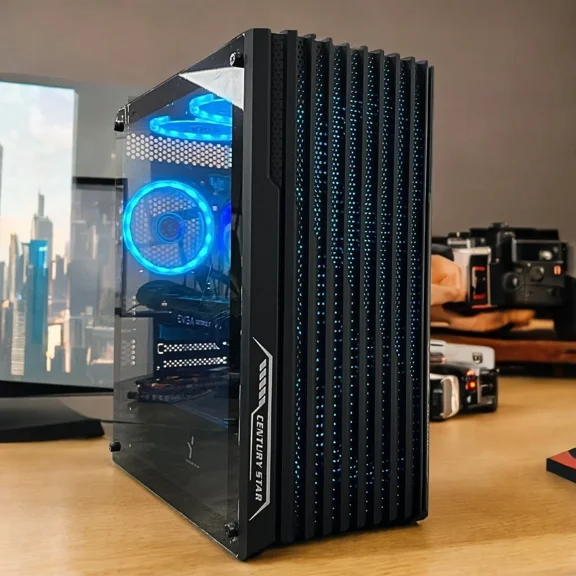 Gaming Desktop PC - Intel Core i7-10700KF up to 5.1GHz, RTX 2070 Graphics, 16GB RAM, 400GB SSD 4TB HDD, USB WiFi 6, Bluetooth 5.4, ARGB Fans, 650W PSU, Windows 11, Keyboard & Mouse