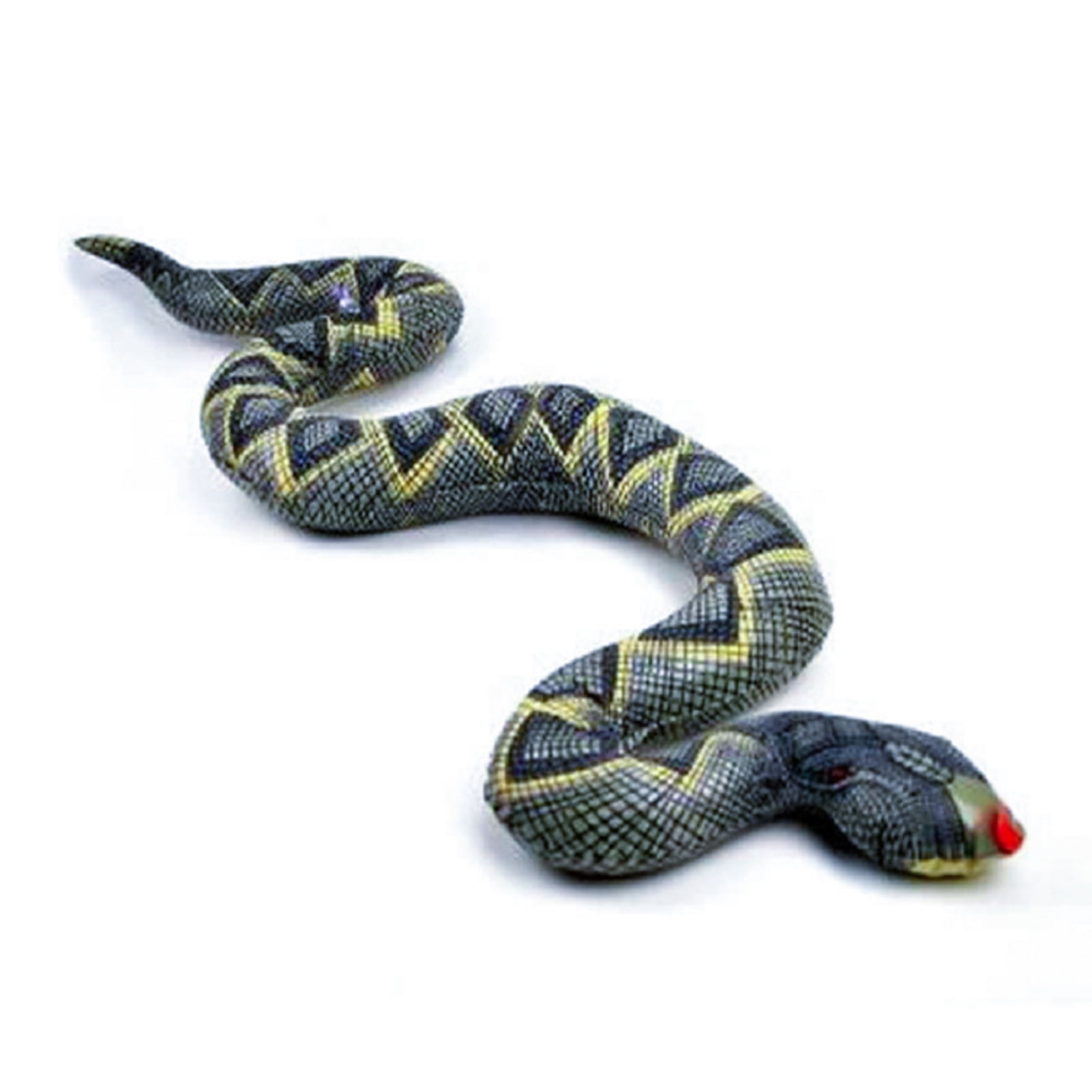 GAG GIFT 24 RAIN FOREST RUBBER SNAKES 14" REALISTIC WITH SCALES FREE SHIPPING 