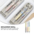 thumbnail image 4 of 4 Sets 0.3mm Mechanical Pencils Automatic Lead Pencils with Replaceable Refills, 4 of 9