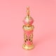 thumbnail image 4 of Frasco de perfume para mujer de 12 ml, estilo oriental, retro, de cristal antiguo, con diseño de flor de vid, vacío, para aceite esencial, decoración de boda (solo frasco vacío)., 4 of 7