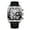 silver black, variant on GZFCMY PEAK Men Sport Analog Stainless Steel Silicone Band Multifunctional Wristwatch Dress Waterproof Quartz Wrist Watch Casual Fashion Luminous Clock Man
