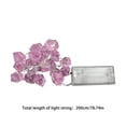 thumbnail image 7 of Hmgxay Decorative Fairy Lights, Irregular Crystal Stone String Lights with Natural Fluorite, LED String Lights for Indoor and Outdoor Wedding Decoration, 7 of 7
