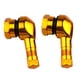 thumbnail image 1 of 2 vástagos de válvula para neumáticos de motocicleta, vástago de neumático de rueda con válvula en ángulo de 90 grados dorado, 1 of 9