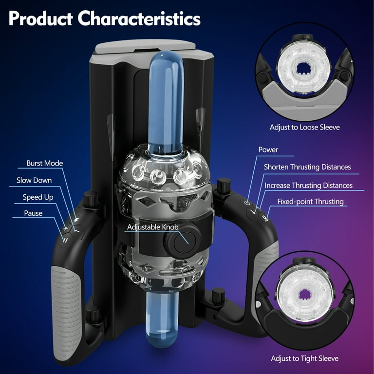 tightest male masturbator Telescopic Thrusting Male Masturbator Stroker – Automatic Suction Cup Sex  Toy for Men with Realistic Tight Tunnel - Sex Toy, Male Masturbator