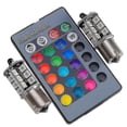thumbnail image 3 of 2x 1156 BA15S P21W 382 27SMD RGB LED Reverse Brake DRL Fog Light Lamps Bulbs New p20241126436, 3 of 5