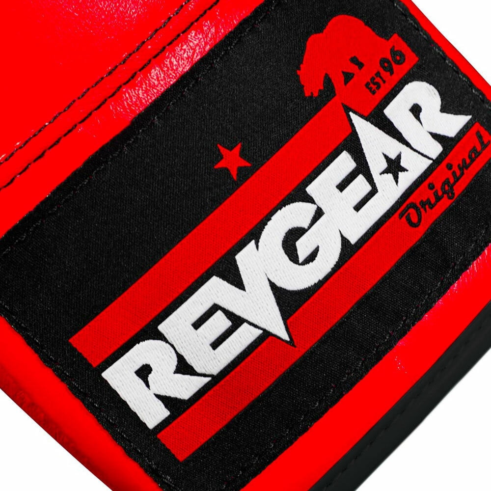 F1 Competitor Lace Boxing Gloves - Red