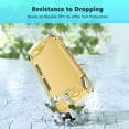 thumbnail image 4 of XIBUZZ OLED Shock Screen Grip Skins Protective Case for Nintendo Switch Lite - Yellow, 4 of 5