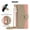 Pink, variant on Wallet Phone Case for Google Pixel 10A, Zipper Pocket and Card Slots Stand Feature Ring Holder Back Cover with Metal Crossbody Shoulder Strap Stylish Case for Google Pixel 10A, Pink