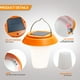thumbnail image 5 of Luz solar de gallinero | Lámpara solar colgante LED súper brillante | Iluminación de granero exterior de ahorro de energía | Blanco cálido Modos ajustables | Resistente al agua IP55 | USB y carga, 5 of 7