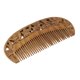 thumbnail image 4 of Peine de Madera de Finos, , Cepillo para Desenredar El Cabello, est?tico Sunnimix Peine de madera de sandalia natural, 4 of 6