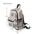 thumbnail image 3 of FORMRS Kids School Backpack with Front Zippered Pocket 12" Student Travel Daypack, Gray Cat Pattern, 3 of 6