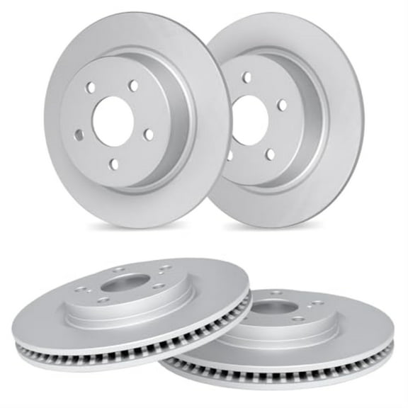 R1 Concepts Carbon Coated Disc Brake Rotor Set WDPN2-03023