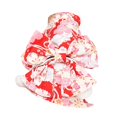 thumbnail image 1 of Vestido de gato, ropa para gatos para perros pequeños, disfraz de fiesta navideña, trajes con patrón de flores con pajarita, elegante disfraz para Rojo, 1 of 8