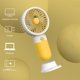thumbnail image 1 of Bonito ventilador de refrigeración con carga USB, enfriador de aire personal para oficina (piña amarilla) Ehuebsd Libre de BPA, 1 of 7