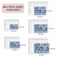 thumbnail image 6 of Navy Blue Coastal Outdoor Rug 4x6 Ft, Non Slip Washable Area Rug, Nautical Starfish Coral Jellyfish Shell Sea Patio Rugs Carpet Runner, Large Floor Mat for Indoor/Outdoor Deck Porch Camping, 6 of 8