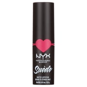 NYX Professional Makeup Suede Matte Lipstick, Clinger