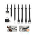 thumbnail image 2 of 8Pc Air Chisel Head Set Pneumatic Chisel Air Hammer Punch Chipping Tool Pneumatic Chisel Air Hamme Cutting Rusting, 2 of 9