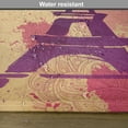 thumbnail image 6 of Ambesonne France Place Mats Set of 4, Pastel Splash Retro, Standard Size, Purple Beige, 6 of 6