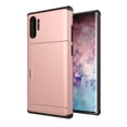 thumbnail image 3 of Galaxy Note 10+ Plus / Note 10 Plus 5G Case Wallet, Allytech Dual Layer Credit Card Holder Sliding Shockproof Bumper Protection Case Cover for Samsung Galaxy Note 10 Plus / Note 10 Plus 5G,Rosegold, 3 of 4