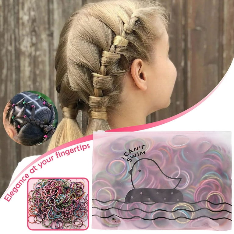 Baby Hair Ties 1500pcs Hair Rubber Bands and 120pcs Colorful Hair Ties With  Organizer Box Mini Rubber Bands Set With Hair Tail Tools Rat Tail Comb Hair  Accessories for Girl Toddler 